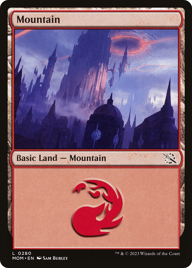 Mountain (280) [March of the Machine] MTG Single Magic: The Gathering  | Multizone: Comics And Games