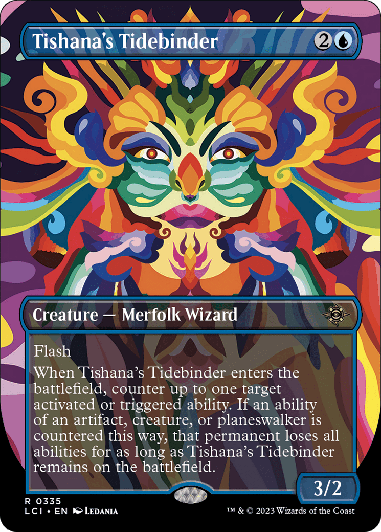 Tishana's Tidebinder (Borderless) [The Lost Caverns of Ixalan] MTG Single Magic: The Gathering  | Multizone: Comics And Games