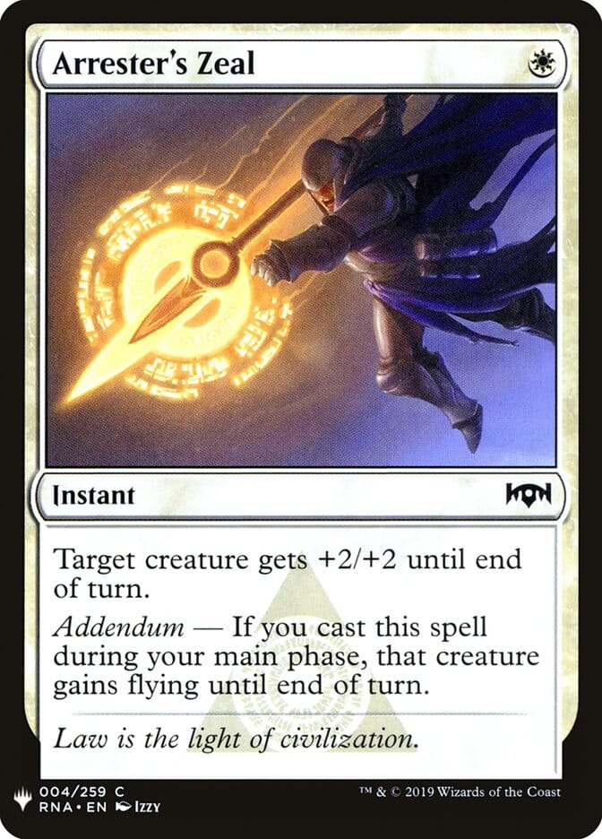 Arrester's Zeal [Mystery Booster] MTG Single Magic: The Gathering  | Multizone: Comics And Games