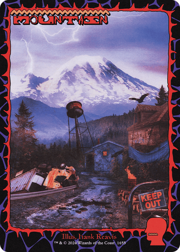 Mountain (1655) (Rainbow Foil) [Secret Lair Drop Series] MTG Single Magic: The Gathering  | Multizone: Comics And Games