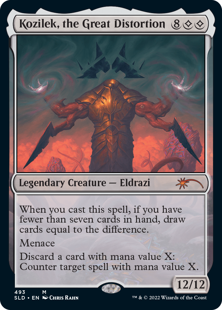 Kozilek, the Great Distortion [Secret Lair Drop Series] MTG Single Magic: The Gathering  | Multizone: Comics And Games