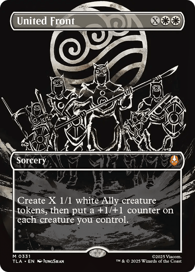United Front (Borderless) [Avatar: The Last Airbender] MTG Single Magic: The Gathering  | Multizone: Comics And Games