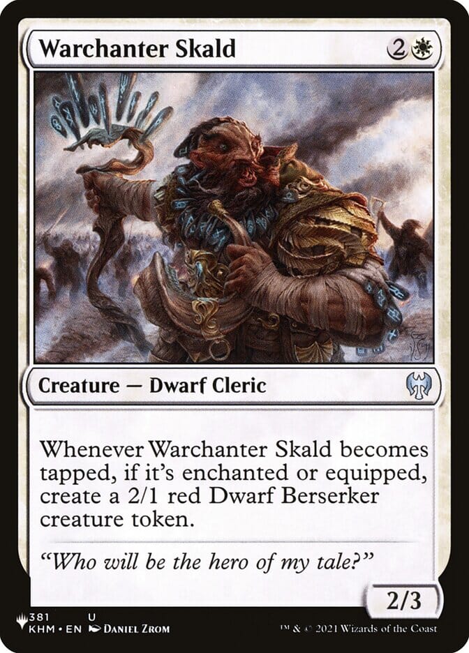 Warchanter Skald [The List] MTG Single Magic: The Gathering  | Multizone: Comics And Games