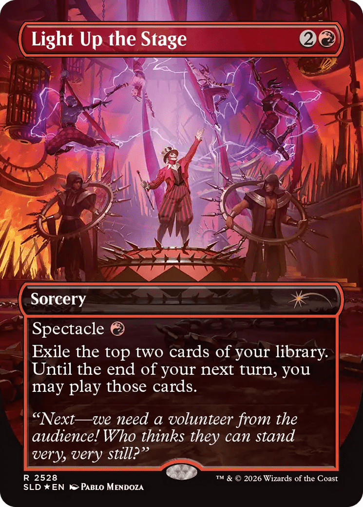 Light Up the Stage [Secret Lair Drop Series] MTG Single Magic: The Gathering  | Multizone: Comics And Games