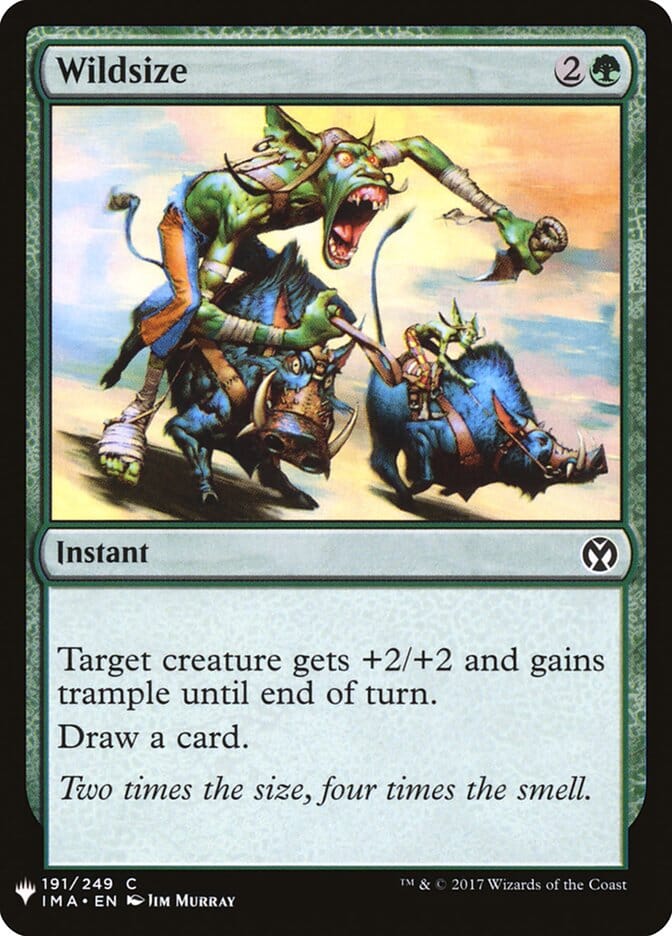 Wildsize [Mystery Booster] MTG Single Magic: The Gathering  | Multizone: Comics And Games