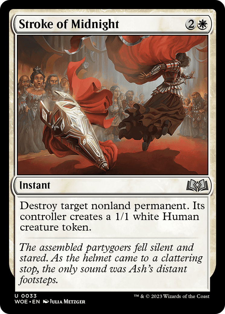 Stroke of Midnight [Wilds of Eldraine] MTG Single Magic: The Gathering  | Multizone: Comics And Games