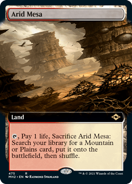 Arid Mesa (Extended Art) [Modern Horizons 2] MTG Single Magic: The Gathering  | Multizone: Comics And Games
