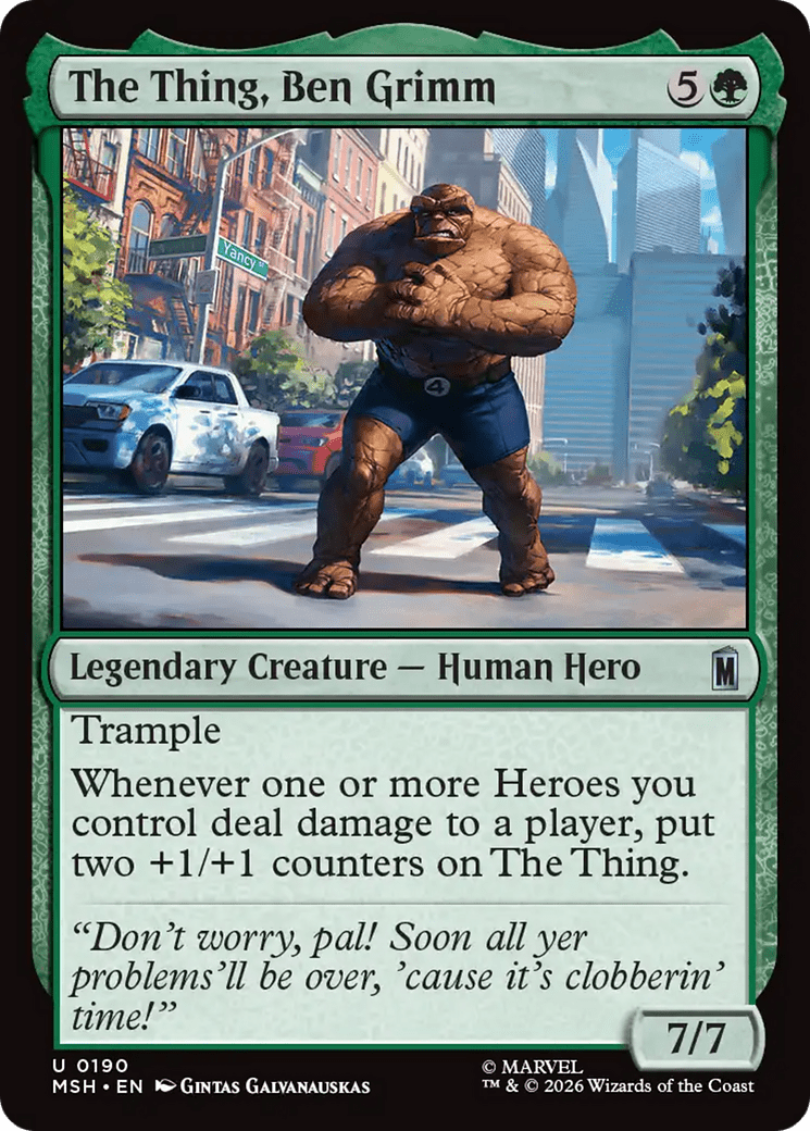 The Thing, Ben Grimm [Marvel Super Heroes] | Multizone: Comics And Games