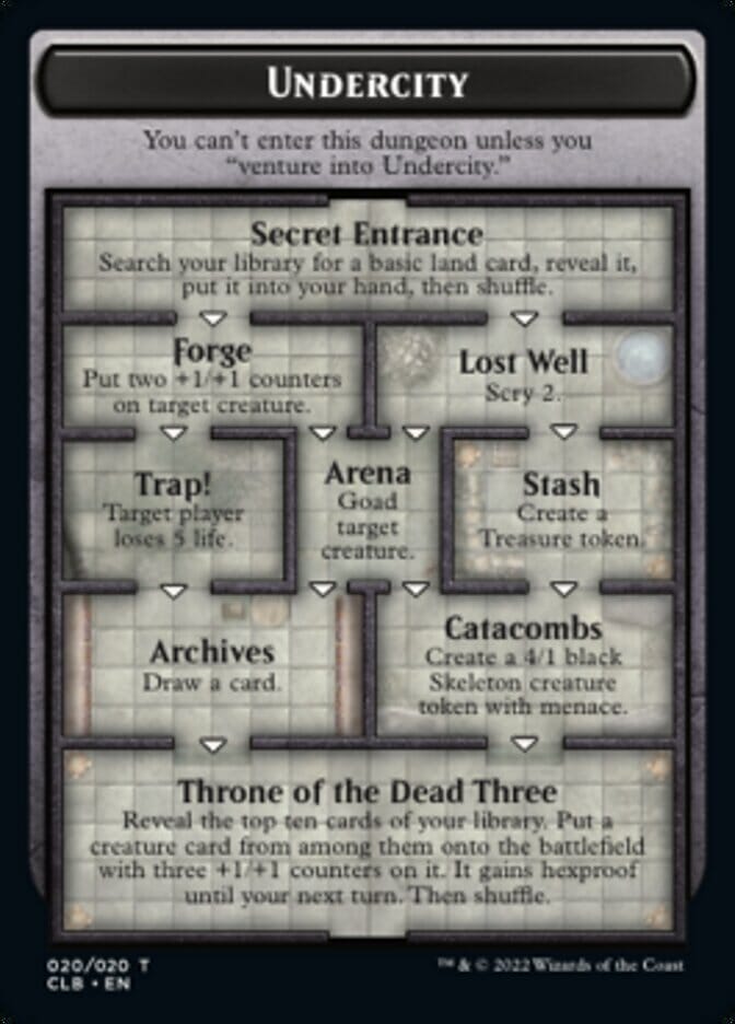 Undercity (Oversized) [Oversize Cards] MTG Single Magic: The Gathering  | Multizone: Comics And Games