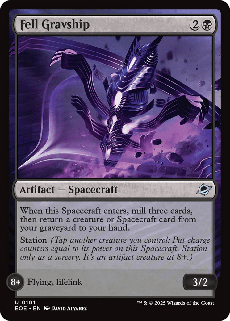 Fell Gravship [Edge of Eternities] MTG Single Magic: The Gathering  | Multizone: Comics And Games