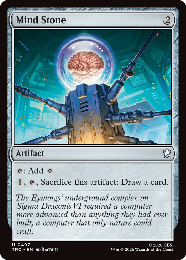 Mind Stone (Surge Foil) [Star Trek Commander] MTG Single Magic: The Gathering  | Multizone: Comics And Games