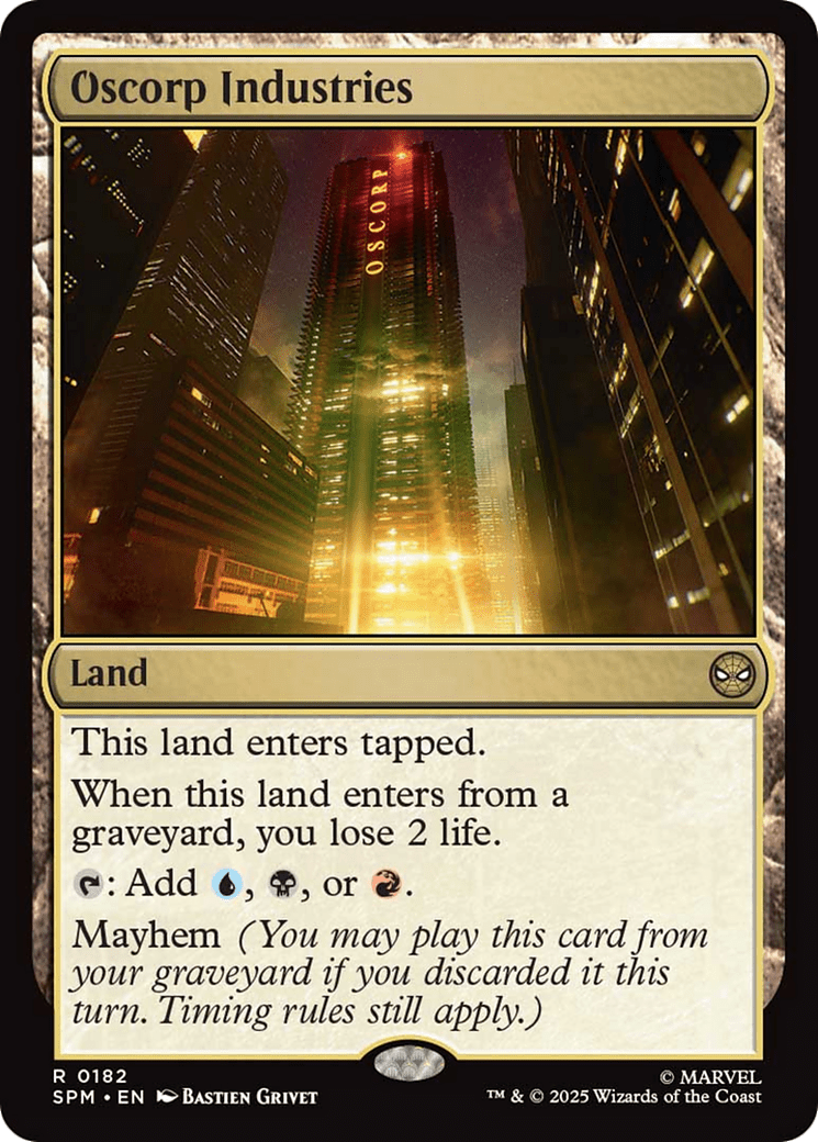 Oscorp Industries [Marvel's Spider-Man] MTG Single Magic: The Gathering  | Multizone: Comics And Games