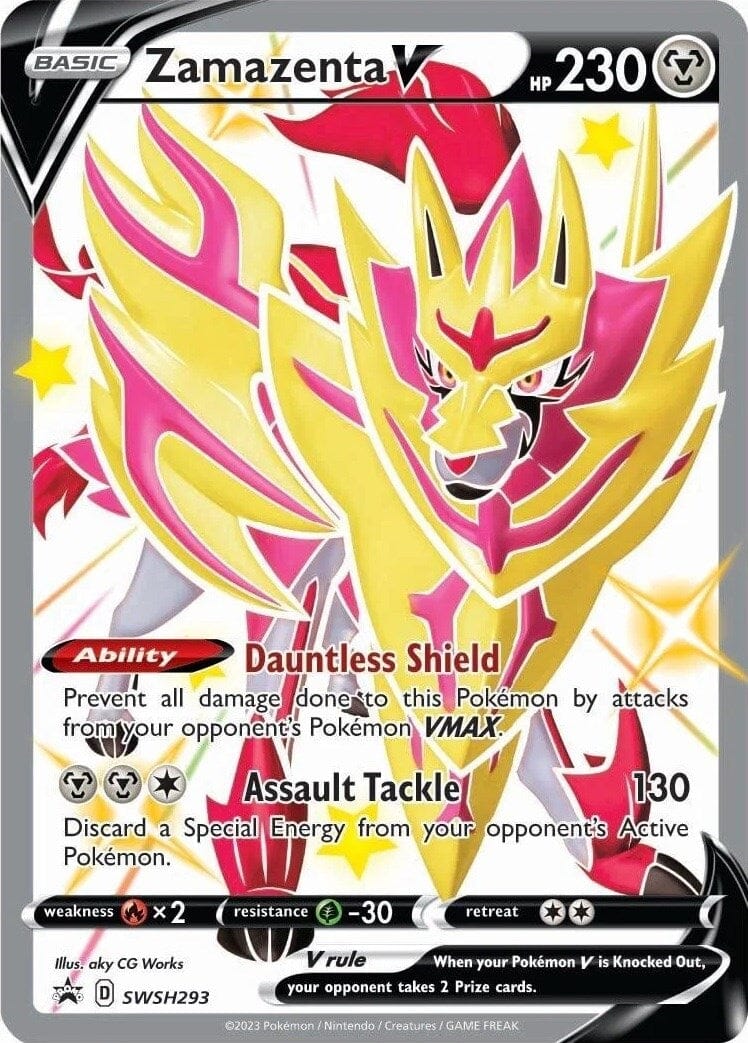 Zamazenta V (SWSH293) [Sword & Shield: Black Star Promos] Pokemon Single Pokémon  | Multizone: Comics And Games