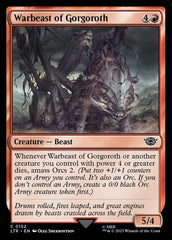 Warbeast of Gorgoroth [The Lord of the Rings: Tales of Middle-Earth] MTG Single Magic: The Gathering  | Multizone: Comics And Games