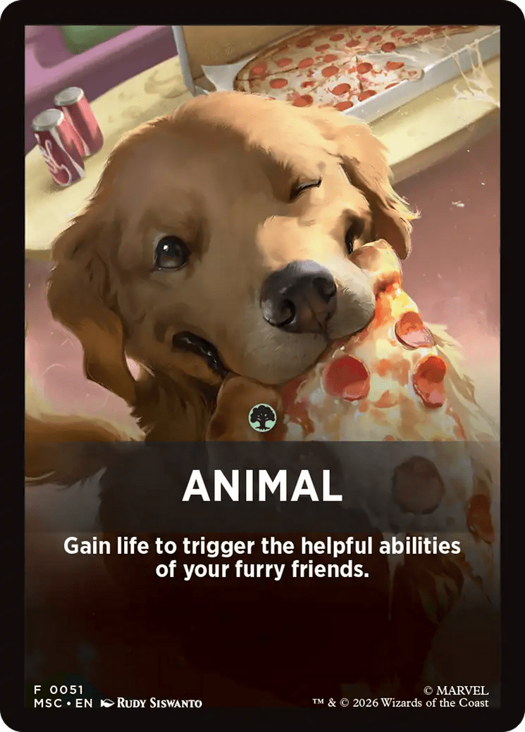 Animal Theme Card [Marvel Super Heroes Commander] MTG Single Magic: The Gathering  | Multizone: Comics And Games