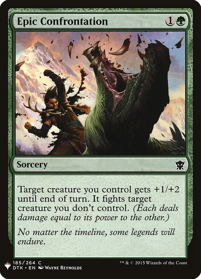 Epic Confrontation [Mystery Booster] MTG Single Magic: The Gathering  | Multizone: Comics And Games