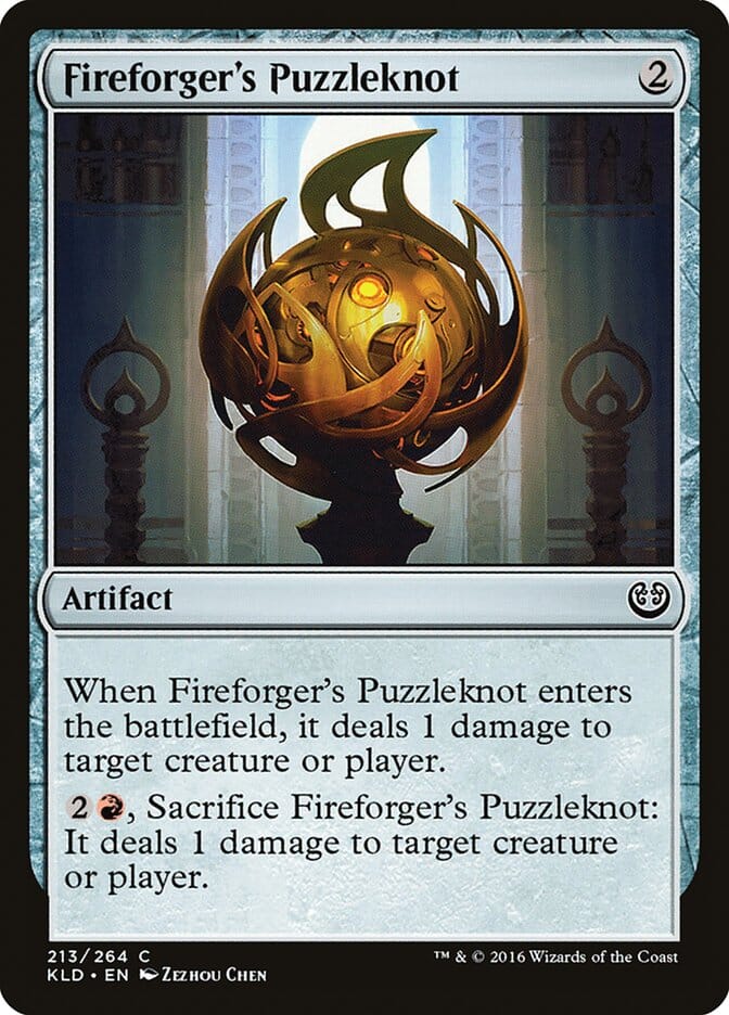 Fireforger's Puzzleknot [Kaladesh] MTG Single Magic: The Gathering  | Multizone: Comics And Games