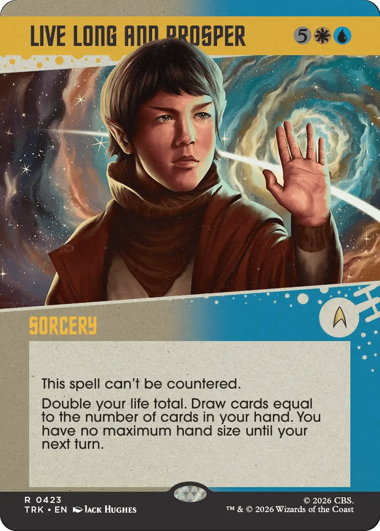 Live Long and Prosper (Showcase) [Star Trek] MTG Single Magic: The Gathering  | Multizone: Comics And Games