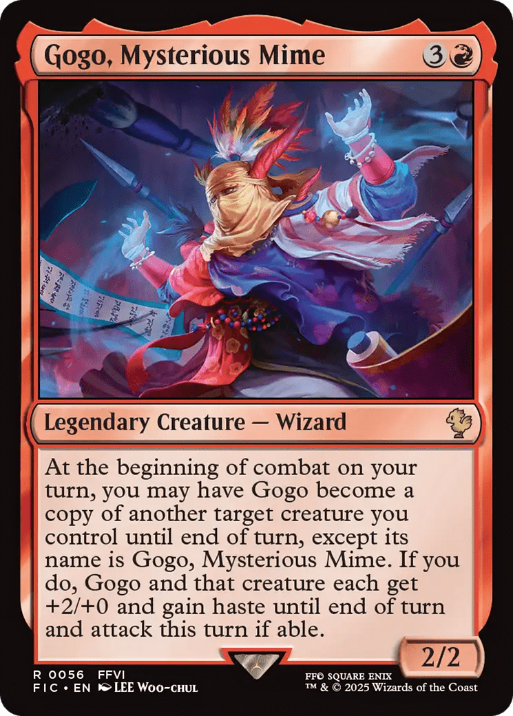 Gogo, Mysterious Mime [FINAL FANTASY Commander] MTG Single Magic: The Gathering  | Multizone: Comics And Games