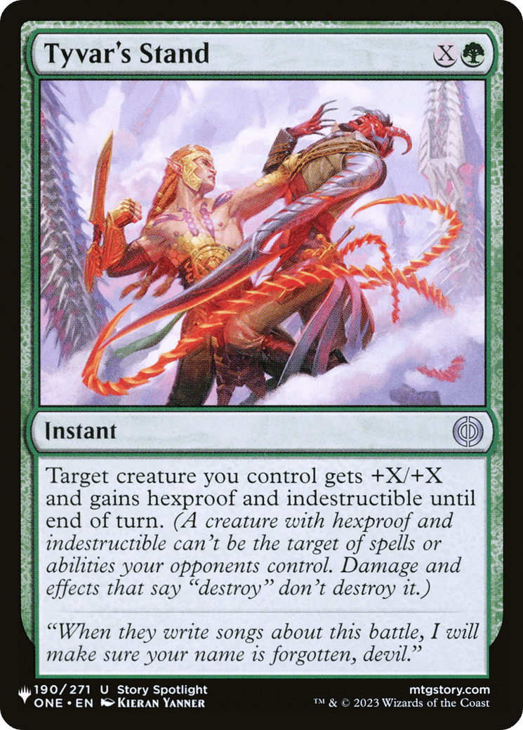 Tyvar's Stand [The List] MTG Single Magic: The Gathering  | Multizone: Comics And Games