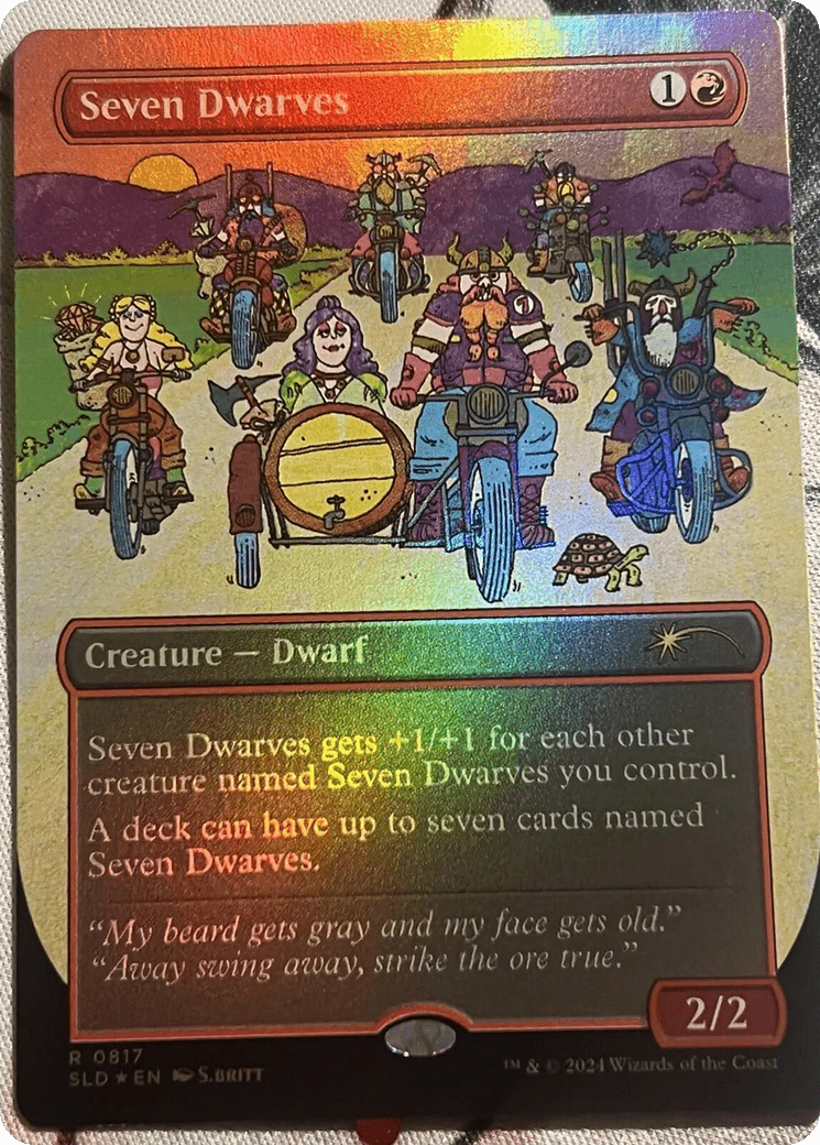 Seven Dwarves (0817) [Secret Lair Drop Series] MTG Single Magic: The Gathering  | Multizone: Comics And Games