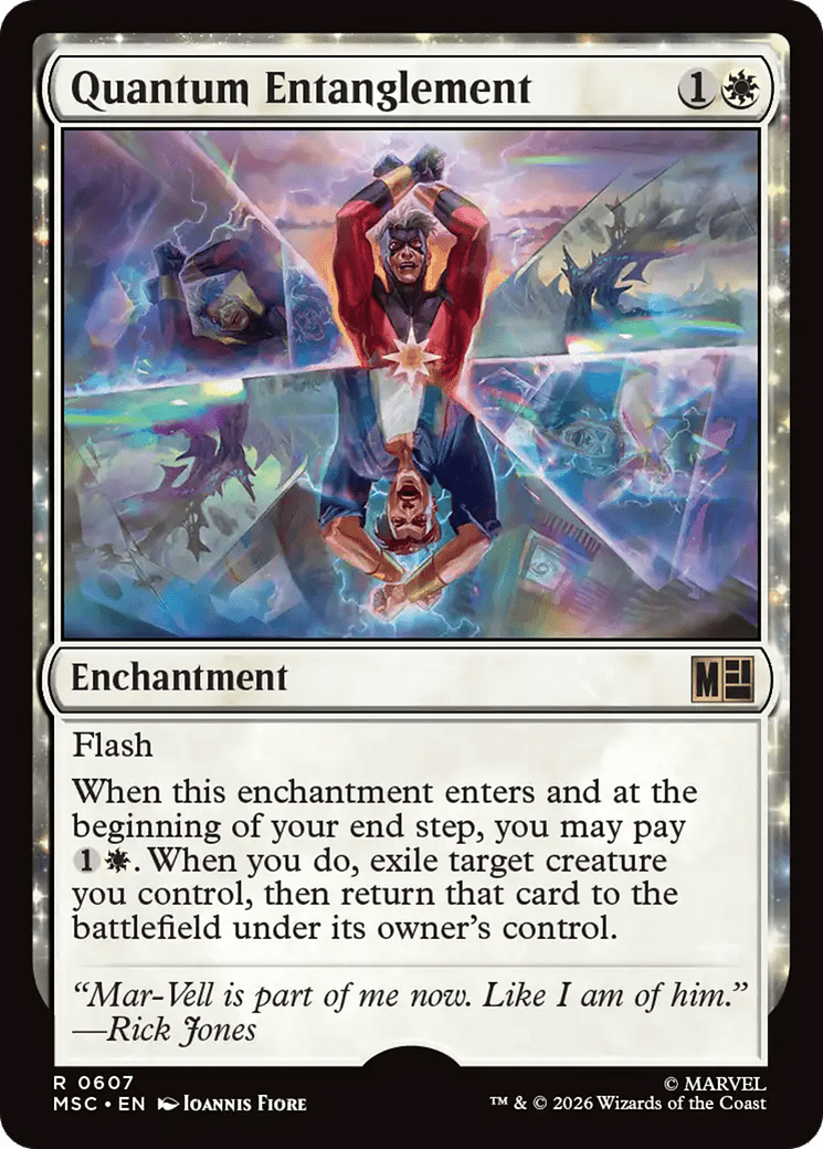 Quantum Entanglement [Marvel Super Heroes Commander] MTG Single Magic: The Gathering  | Multizone: Comics And Games