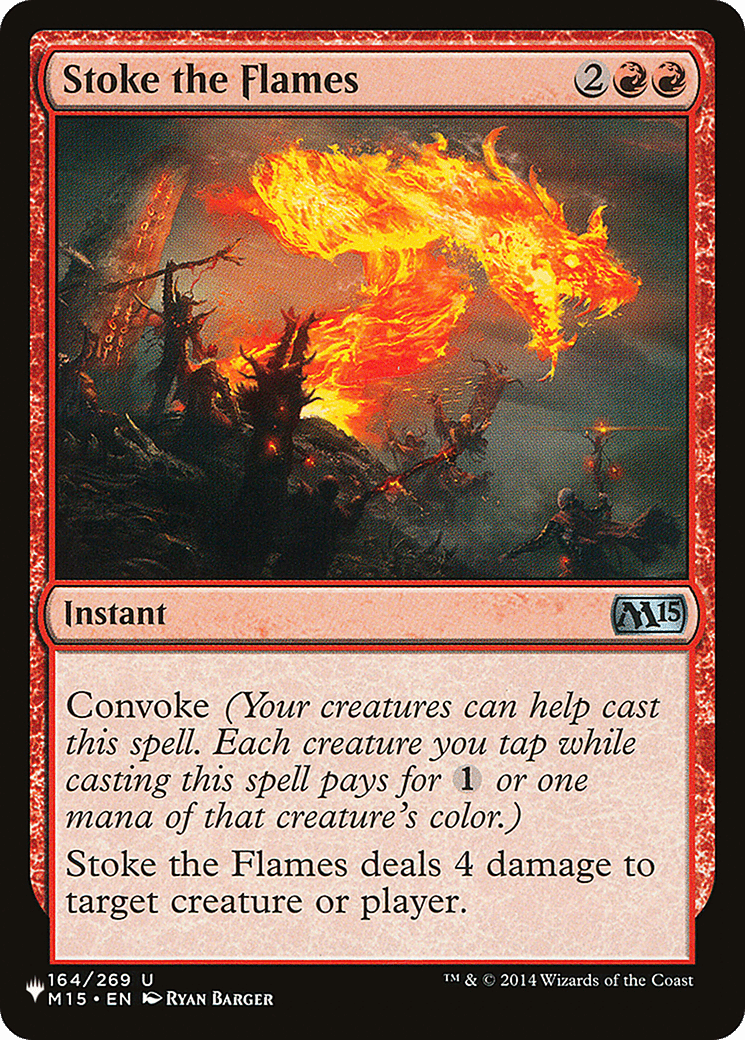 Stoke the Flames [The List] MTG Single Magic: The Gathering  | Multizone: Comics And Games