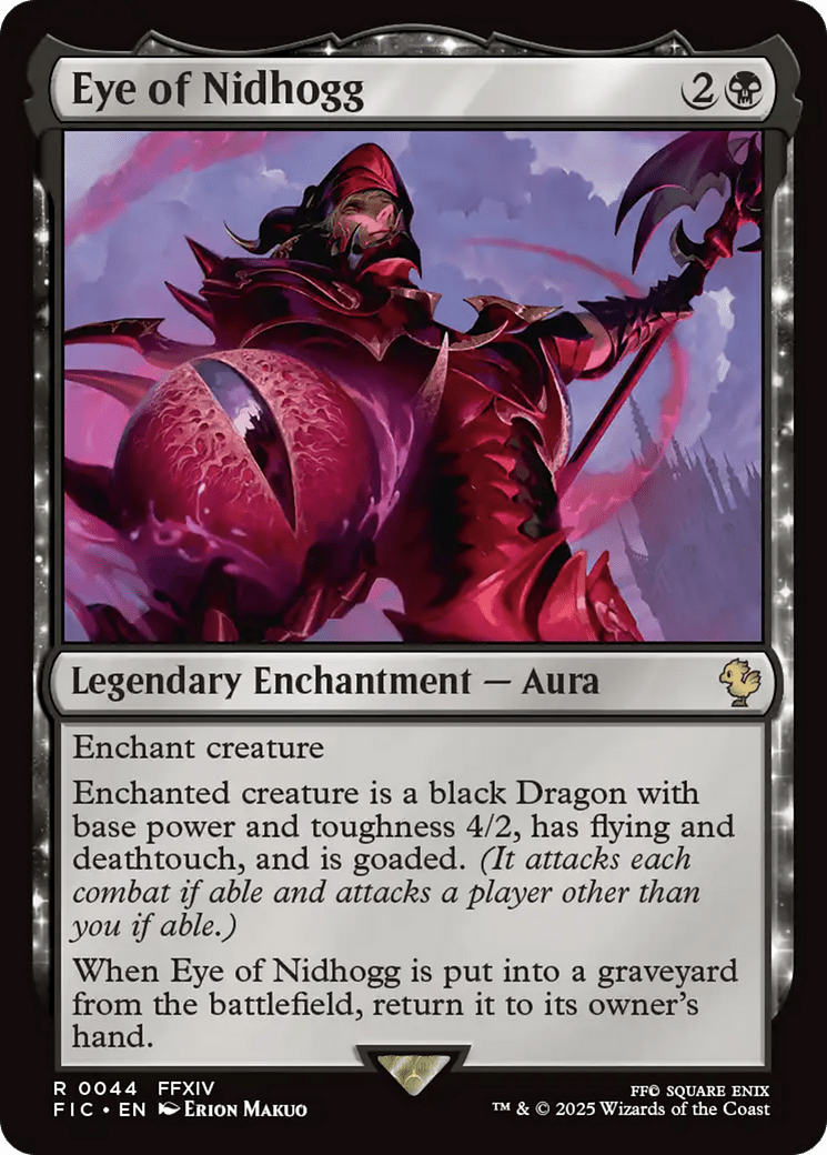 Eye of Nidhogg [FINAL FANTASY Commander] MTG Single Magic: The Gathering  | Multizone: Comics And Games