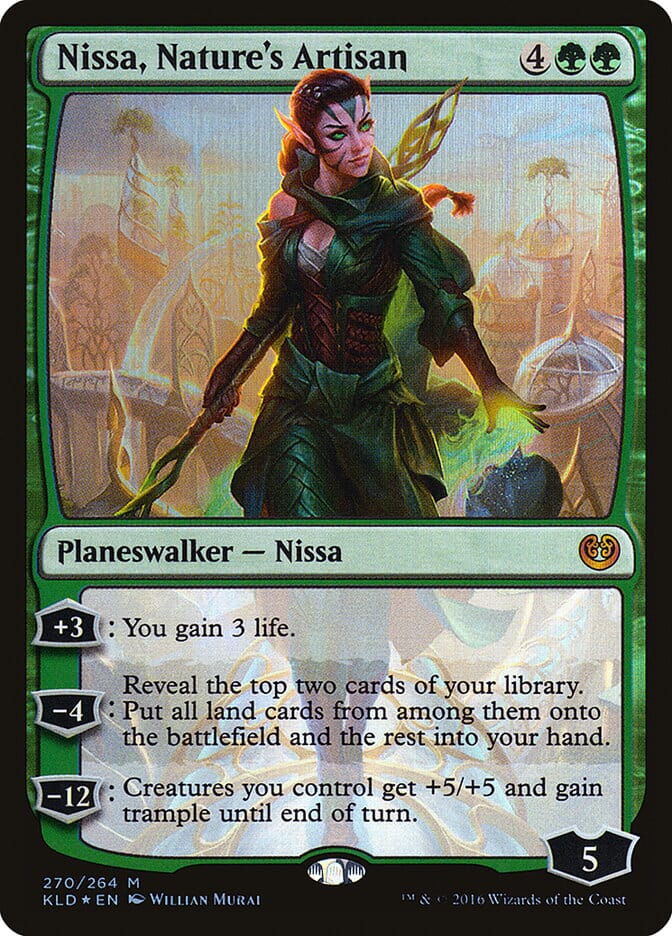 Nissa, Nature's Artisan [Kaladesh] MTG Single Magic: The Gathering  | Multizone: Comics And Games