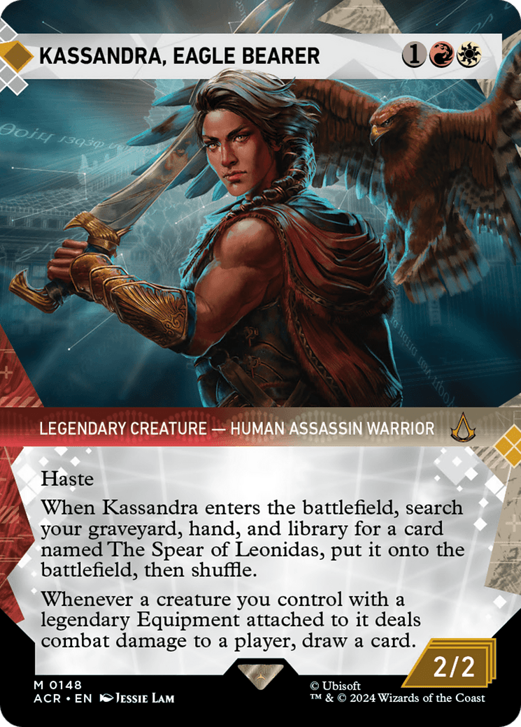 Kassandra, Eagle Bearer (Showcase) [Assassin's Creed] MTG Single Magic: The Gathering  | Multizone: Comics And Games