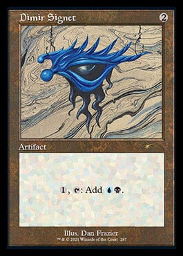 Dimir Signet (Retro) [Secret Lair Drop Series] MTG Single Magic: The Gathering  | Multizone: Comics And Games