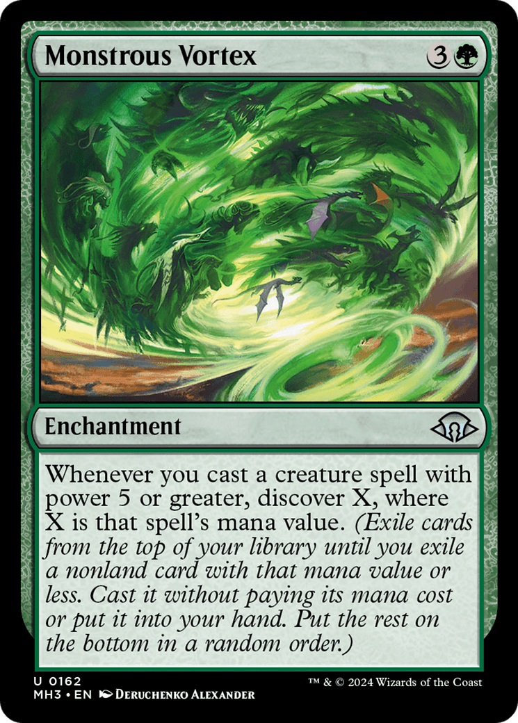 Monstrous Vortex [Modern Horizons 3] MTG Single Magic: The Gathering  | Multizone: Comics And Games