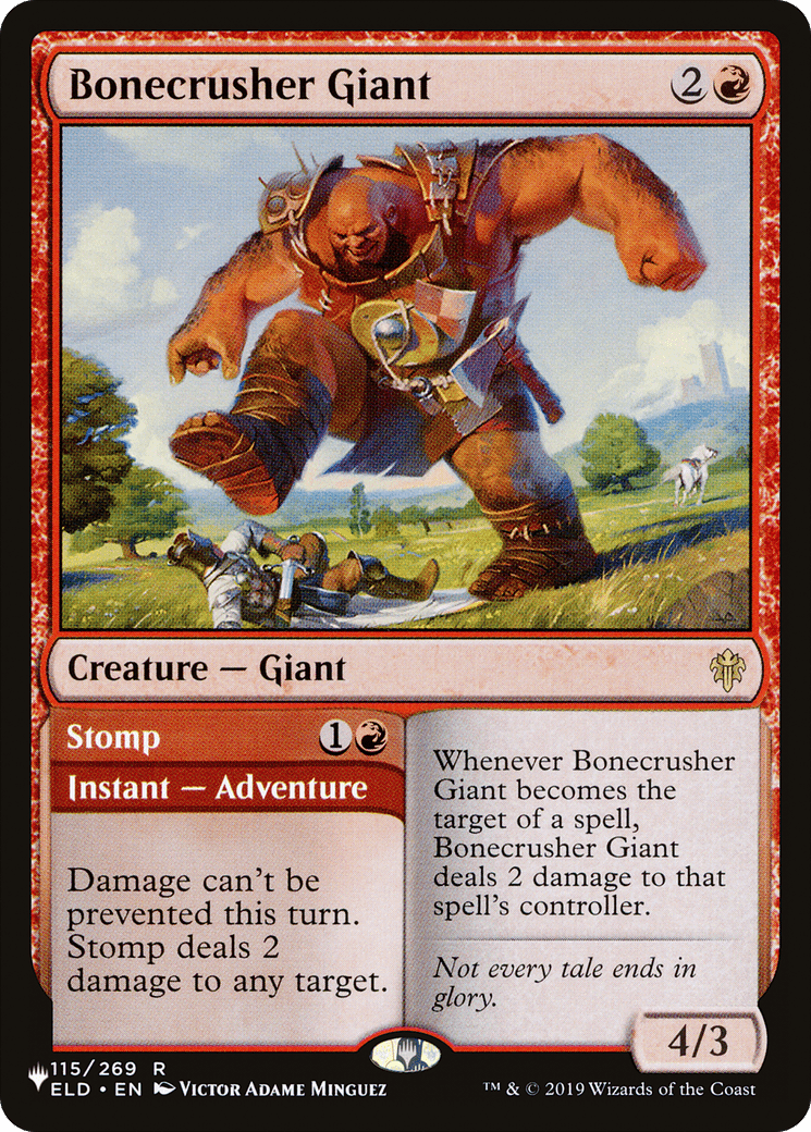 Bonecrusher Giant [The List] MTG Single Magic: The Gathering  | Multizone: Comics And Games