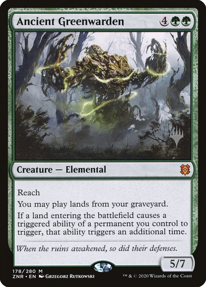 Ancient Greenwarden (Promo Pack) [Zendikar Rising Promos] MTG Single Magic: The Gathering  | Multizone: Comics And Games