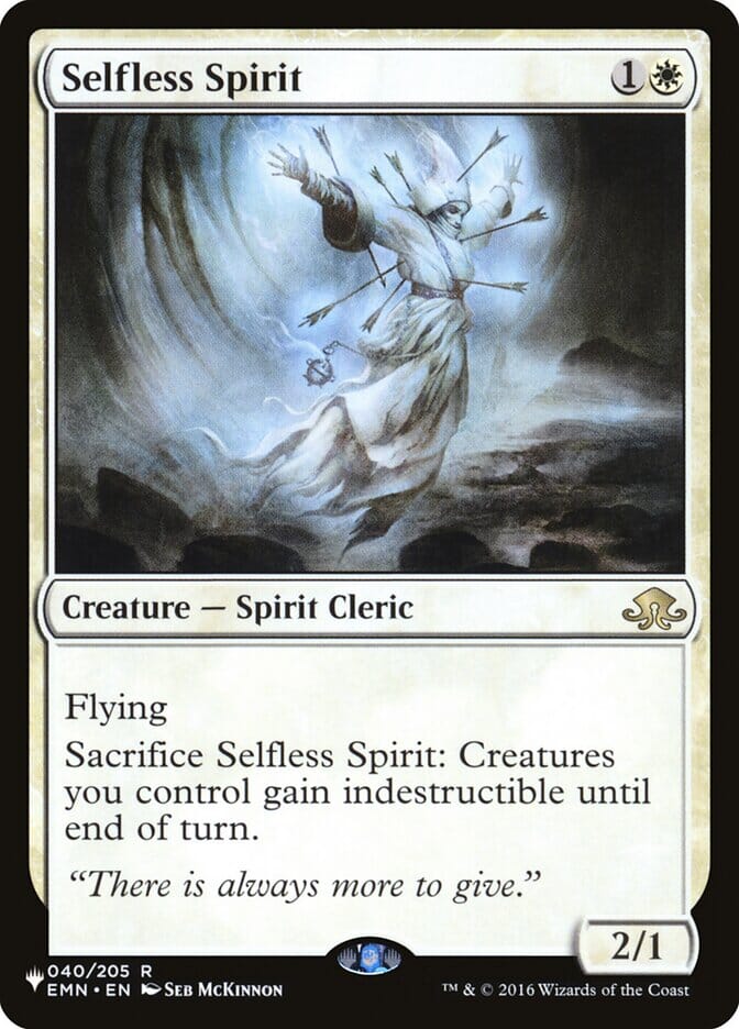 Selfless Spirit [The List] MTG Single Magic: The Gathering  | Multizone: Comics And Games