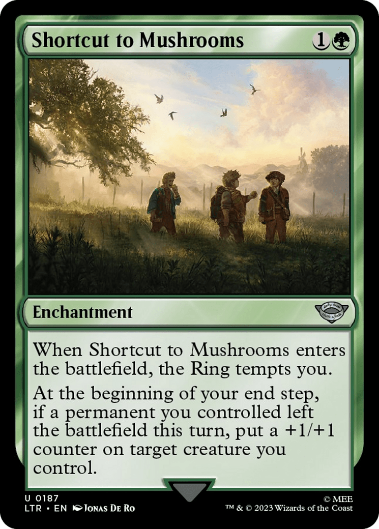 Shortcut to Mushrooms [The Lord of the Rings: Tales of Middle-Earth] MTG Single Magic: The Gathering  | Multizone: Comics And Games