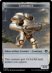 Thopter // Construct (41) Double-Sided Token [Commander Masters Tokens] MTG Single Magic: The Gathering  | Multizone: Comics And Games