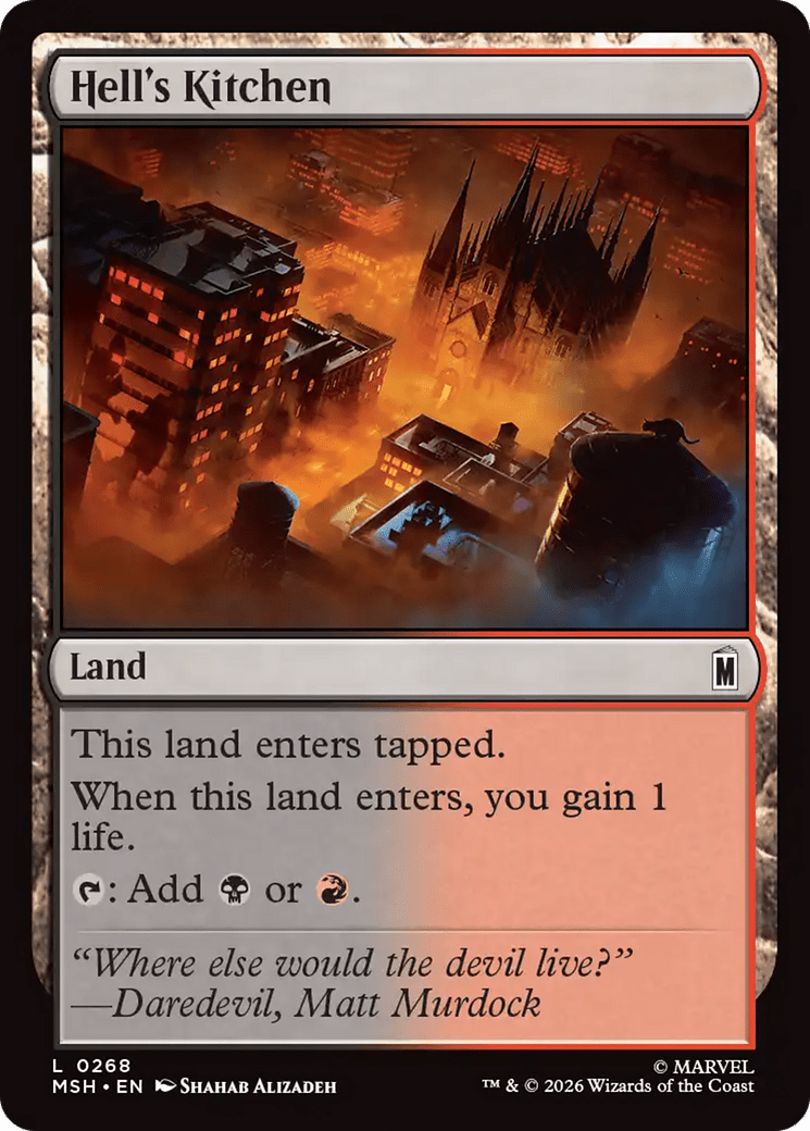 Hell's Kitchen [Marvel Super Heroes] MTG Single Magic: The Gathering  | Multizone: Comics And Games