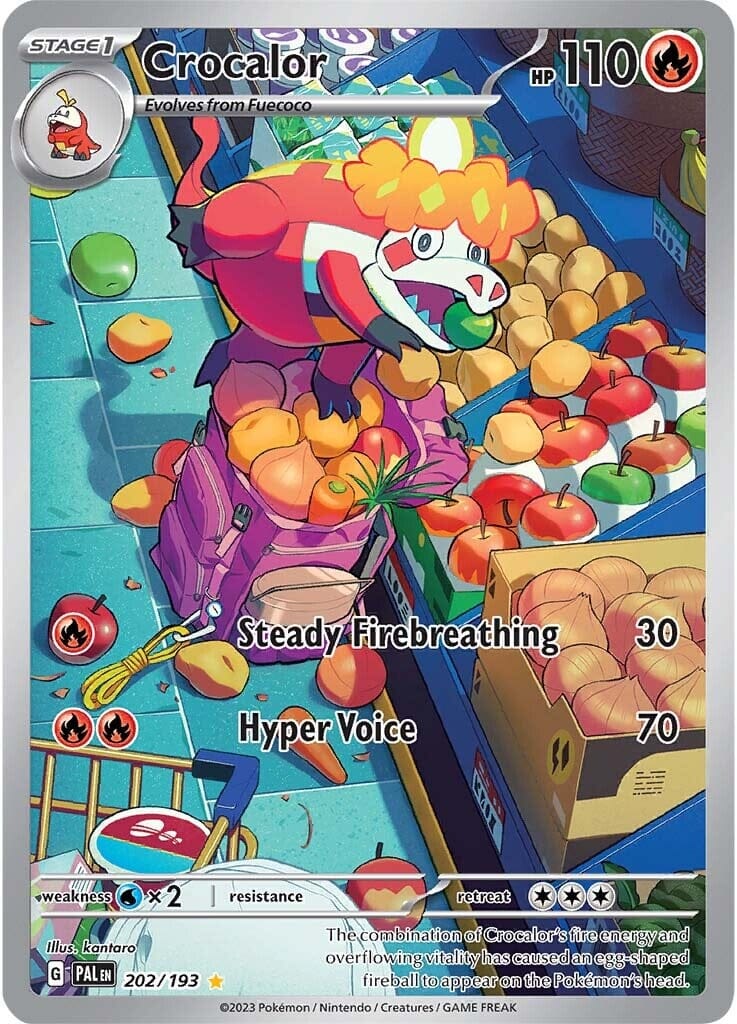 Crocalor (202/193) [Scarlet & Violet: Paldea Evolved] Pokemon Single Pokémon  | Multizone: Comics And Games