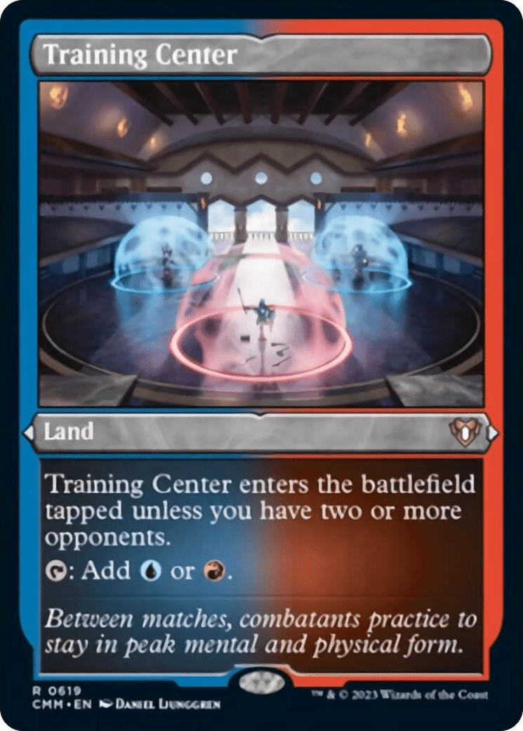 Training Center (Foil Etched) [Commander Masters] MTG Single Magic: The Gathering  | Multizone: Comics And Games