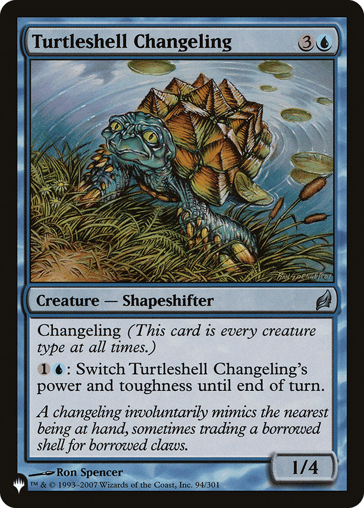 Turtleshell Changeling [The List] MTG Single Magic: The Gathering  | Multizone: Comics And Games