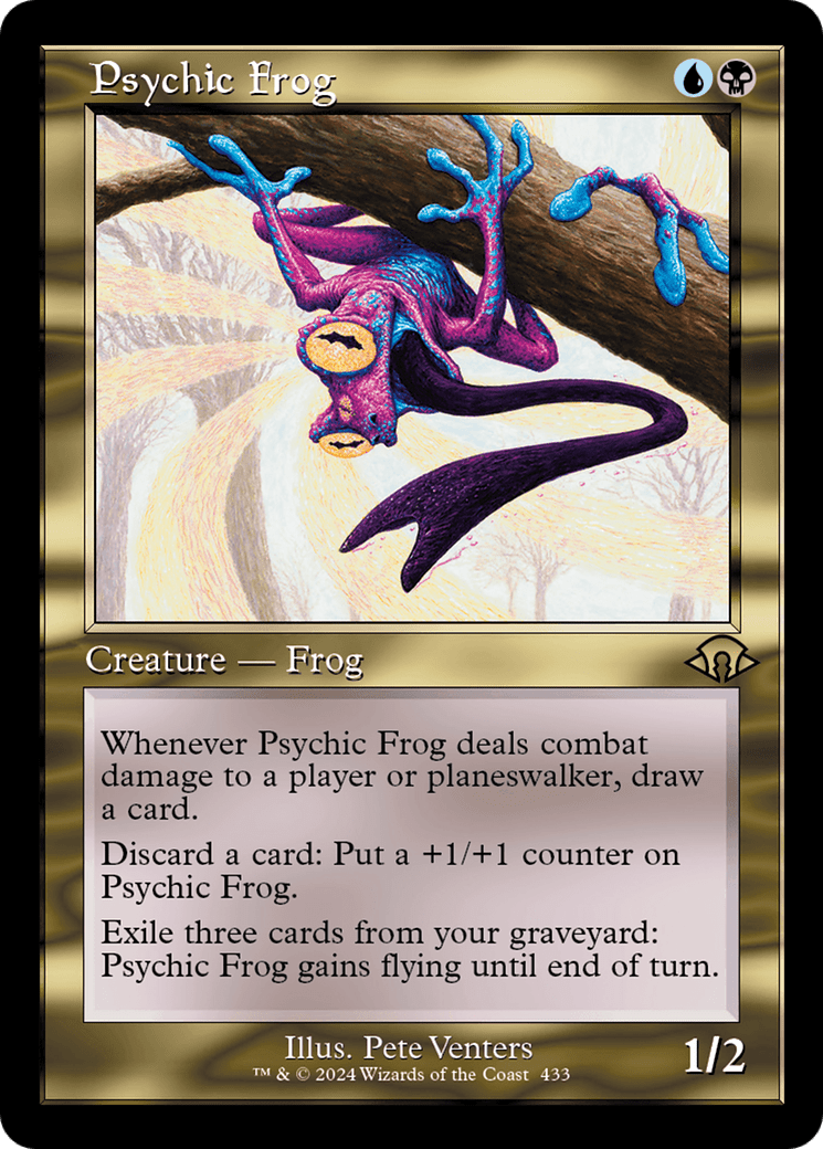 Psychic Frog (Retro) [Modern Horizons 3] MTG Single Magic: The Gathering  | Multizone: Comics And Games