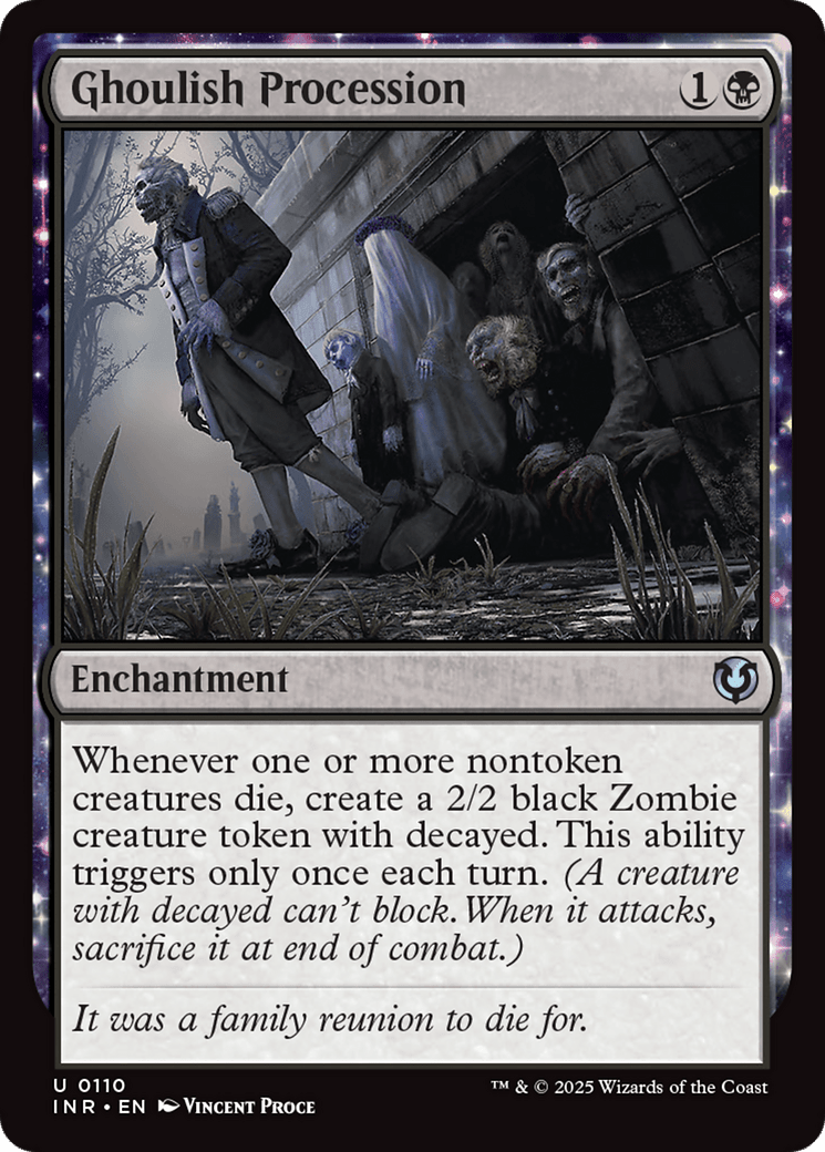 Ghoulish Procession [Innistrad Remastered] MTG Single Magic: The Gathering  | Multizone: Comics And Games