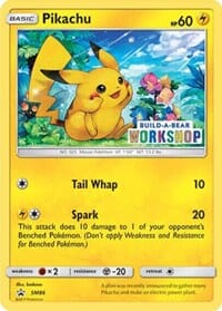 Pikachu (SM86) (Build-A-Bear Workshop Exclusive) [Miscellaneous Cards] Pokemon Single Pokémon  | Multizone: Comics And Games