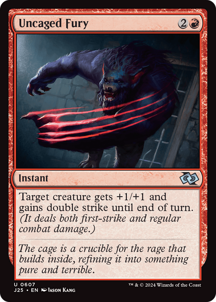 Uncaged Fury [Foundations Jumpstart] MTG Single Magic: The Gathering  | Multizone: Comics And Games