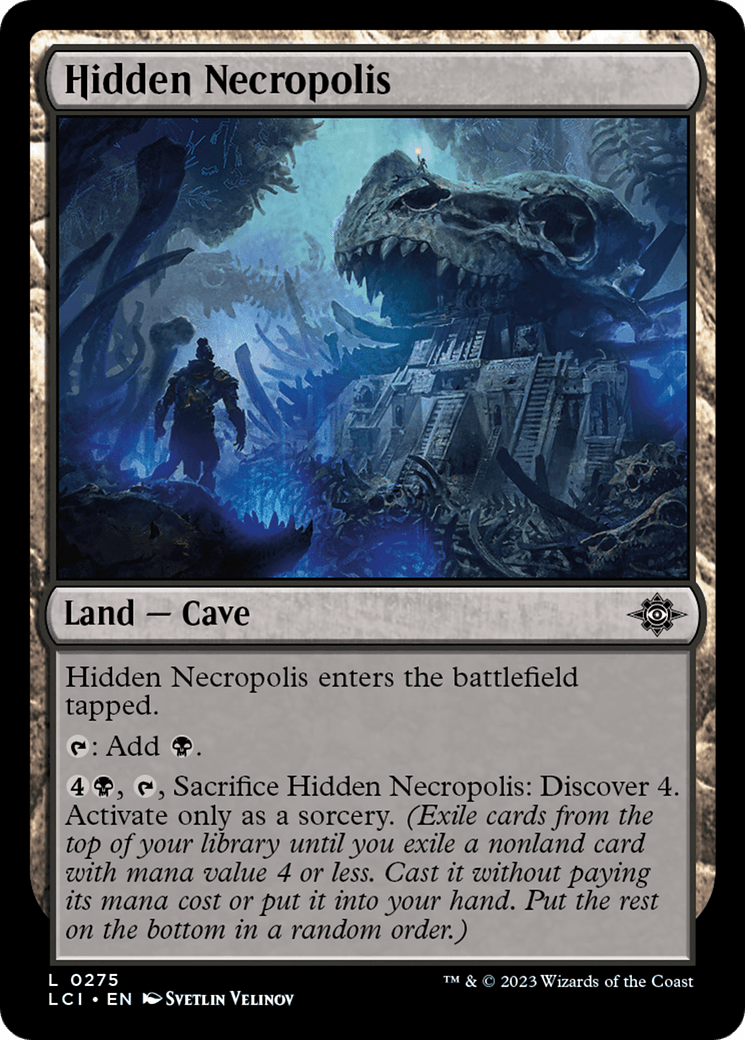 Hidden Necropolis [The Lost Caverns of Ixalan] MTG Single Magic: The Gathering  | Multizone: Comics And Games