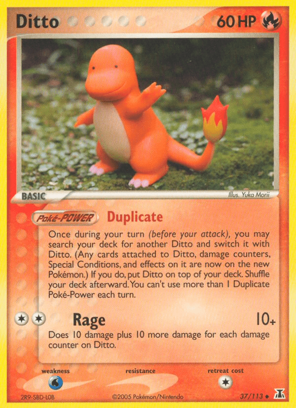 Ditto (37/113) [EX: Delta Species] Pokemon Single Pokémon  | Multizone: Comics And Games