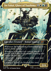 MTG SECRET LAIR PLAYSTATION SUPER DROP GHOSTS OF TSUSHIMA: SHADOW SAMURAI REGULAR (10/120) Cards Magic: The Gathering  | Multizone: Comics And Games