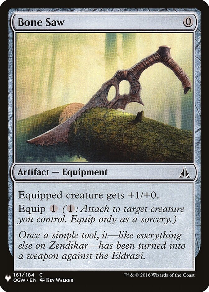 Bone Saw [Mystery Booster] MTG Single Magic: The Gathering  | Multizone: Comics And Games
