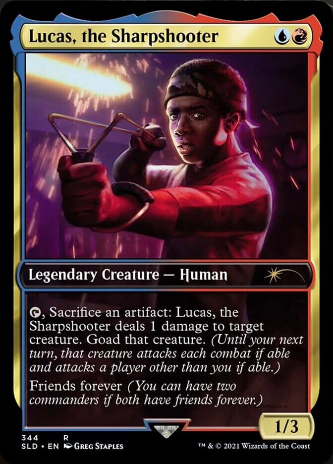 Lucas, the Sharpshooter [Secret Lair Drop Series] MTG Single Magic: The Gathering  | Multizone: Comics And Games